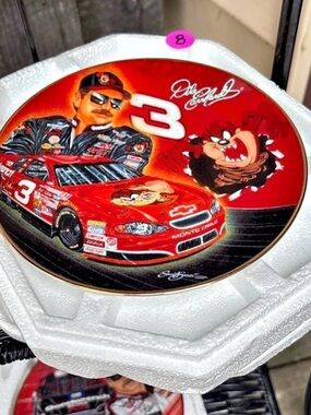 Motorsport Editions Hot Property Dale Earnhardt Tasmanian Devil Collector Plate
